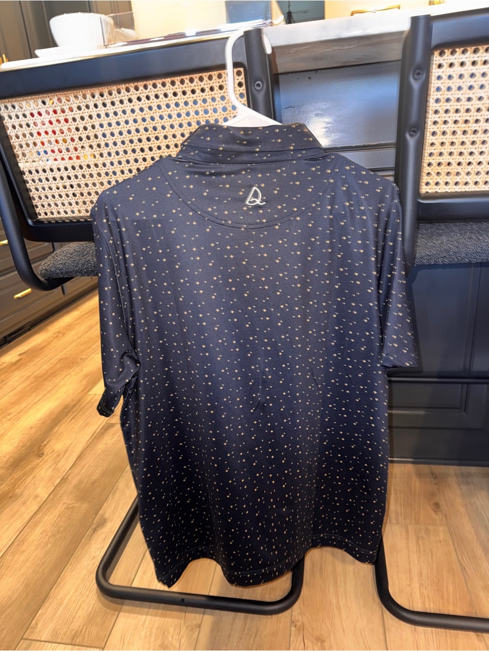 Two Short-Sleeve Golf Polos - Deolax and Back Pin both Medium - Picture 7 of 9